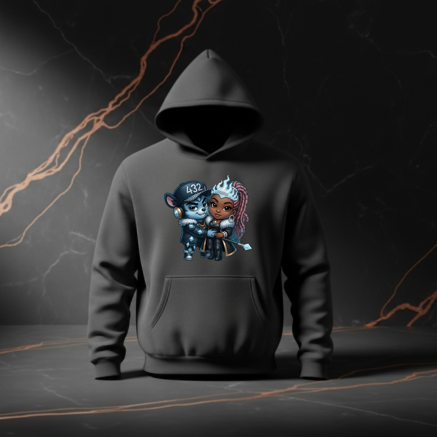 Dual Energy Lovers Hoodie