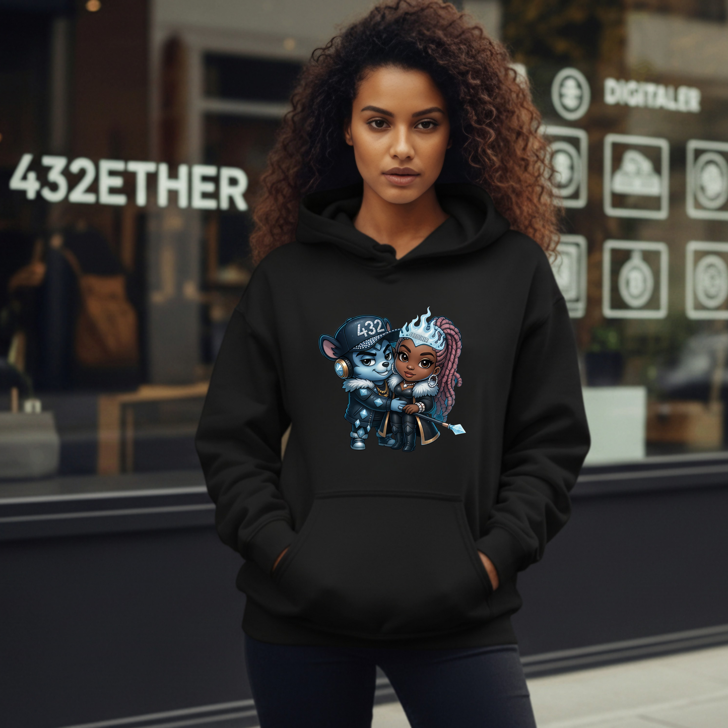 Dual Energy Lovers Hoodie