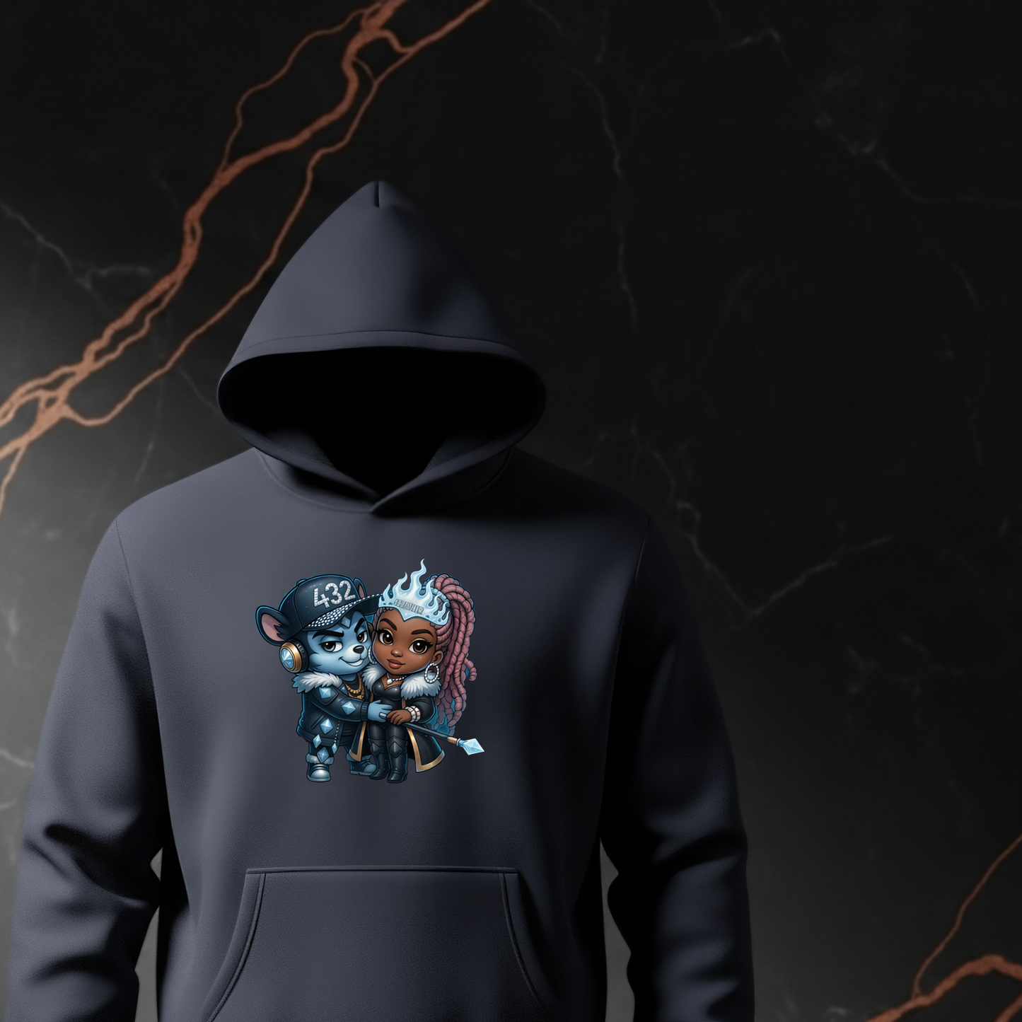 Dual Energy Lovers Hoodie