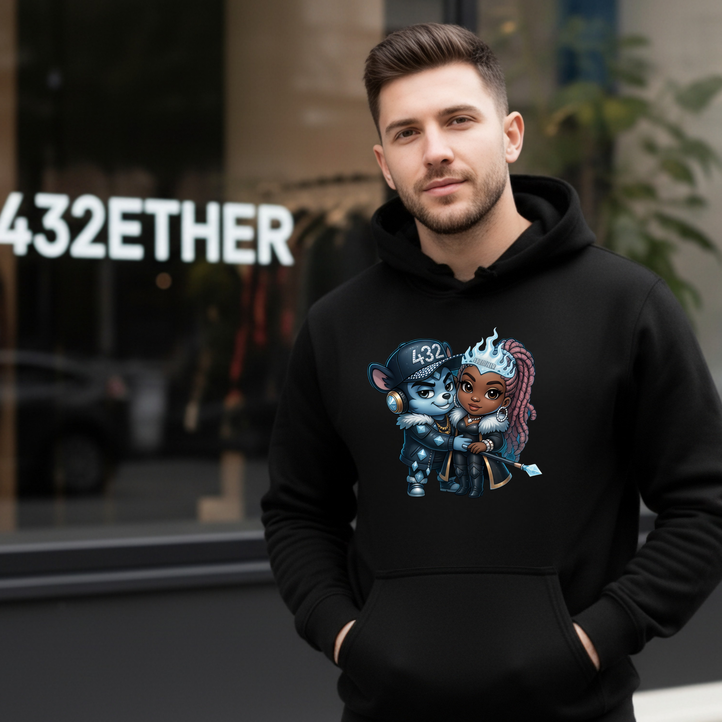 Dual Energy Lovers Hoodie