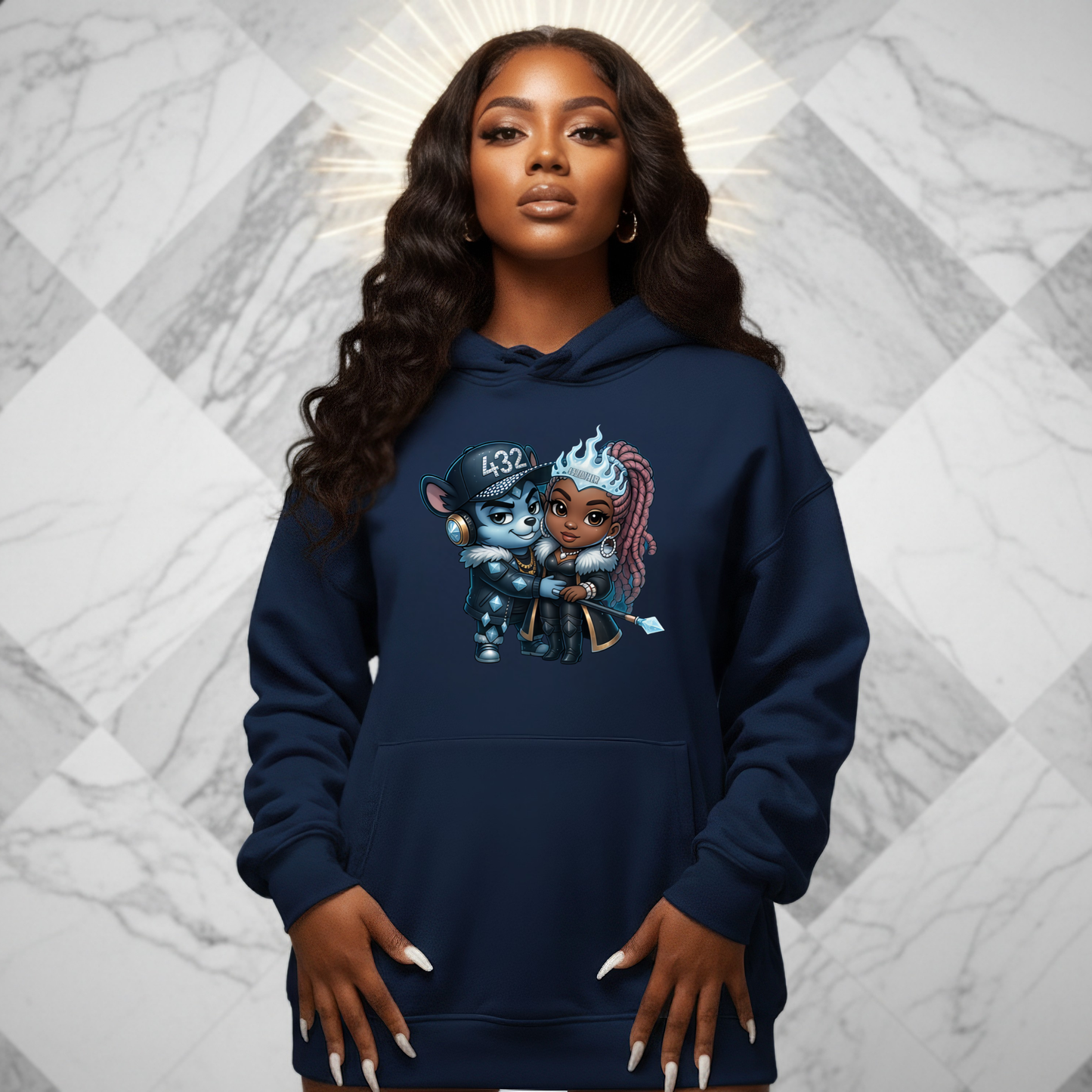 Dual Energy Lovers Hoodie