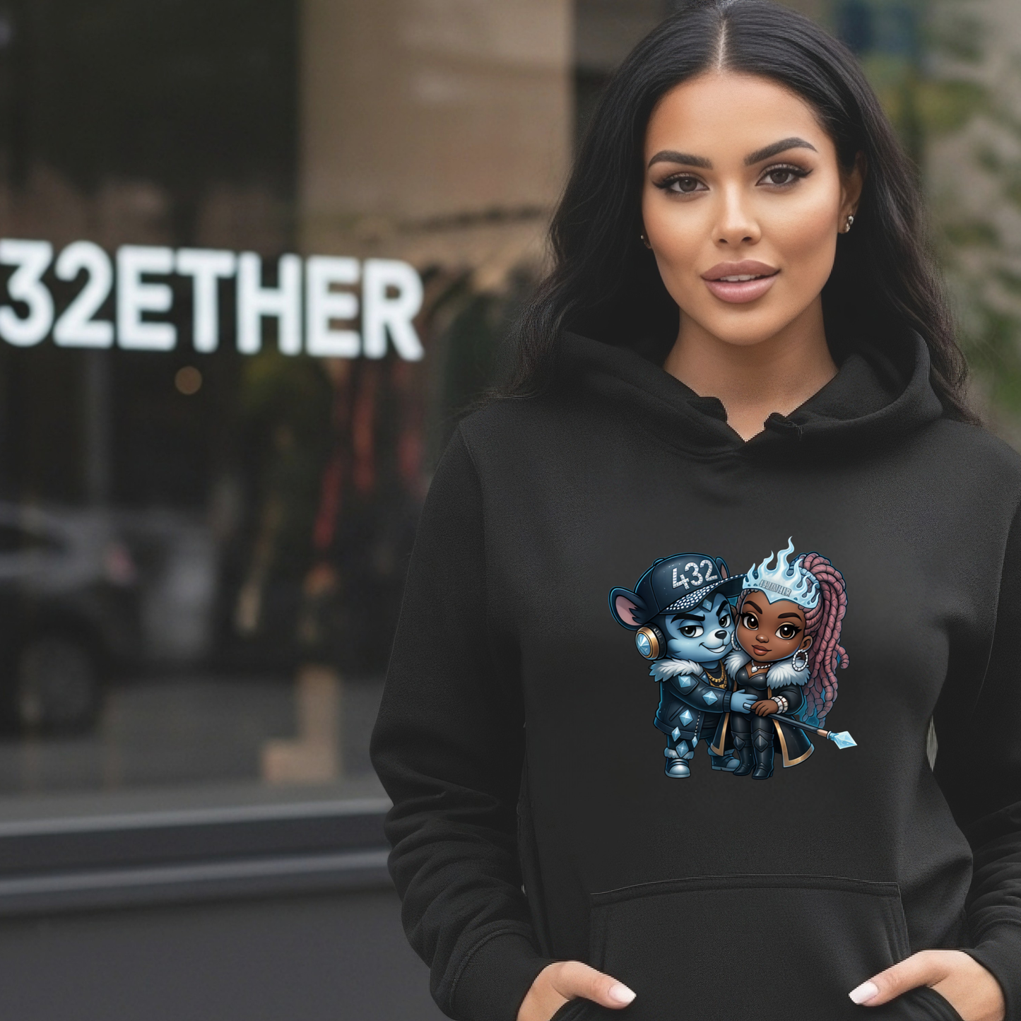 Dual Energy Lovers Hoodie