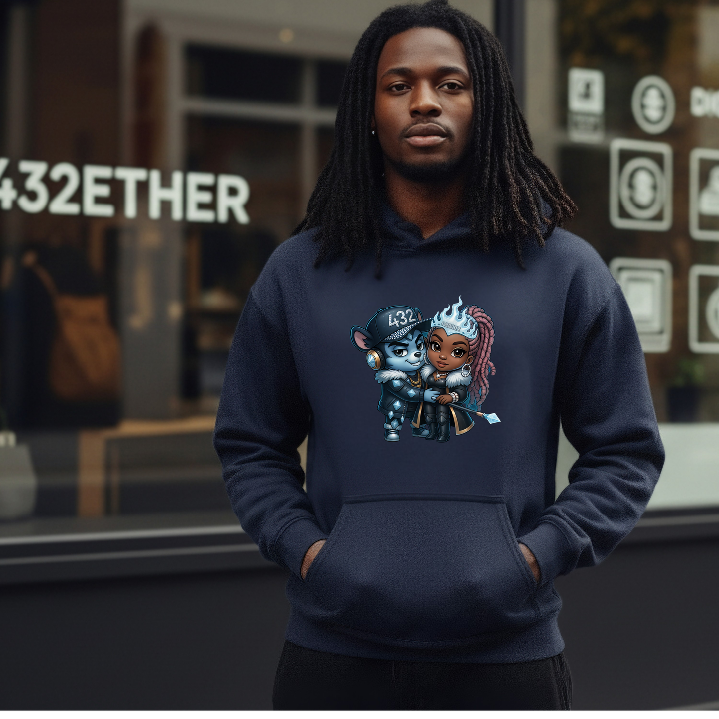 Dual Energy Lovers Hoodie