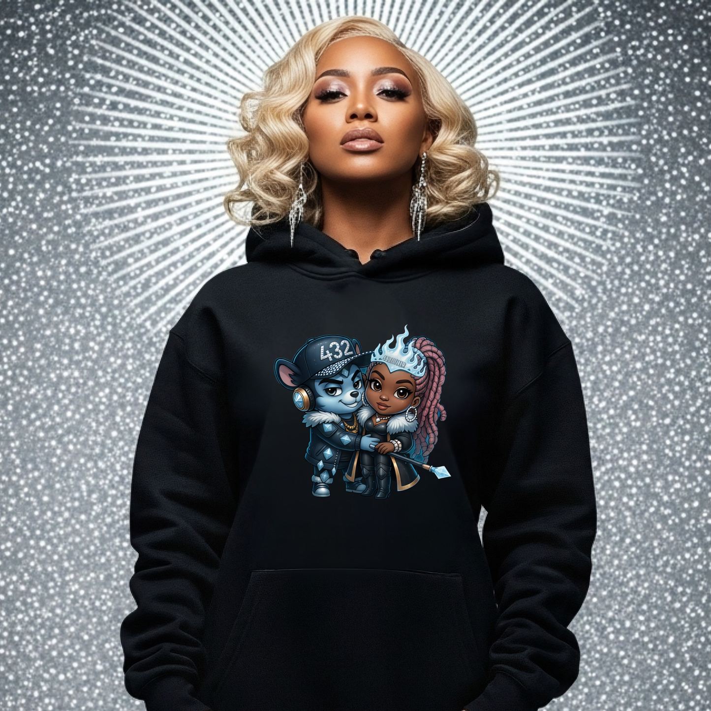 Dual Energy Lovers Hoodie