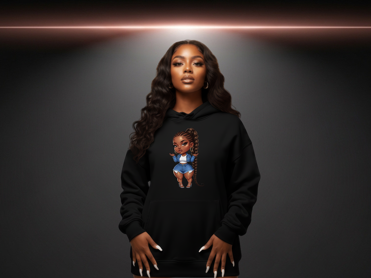 Nexus Denim Hoodie