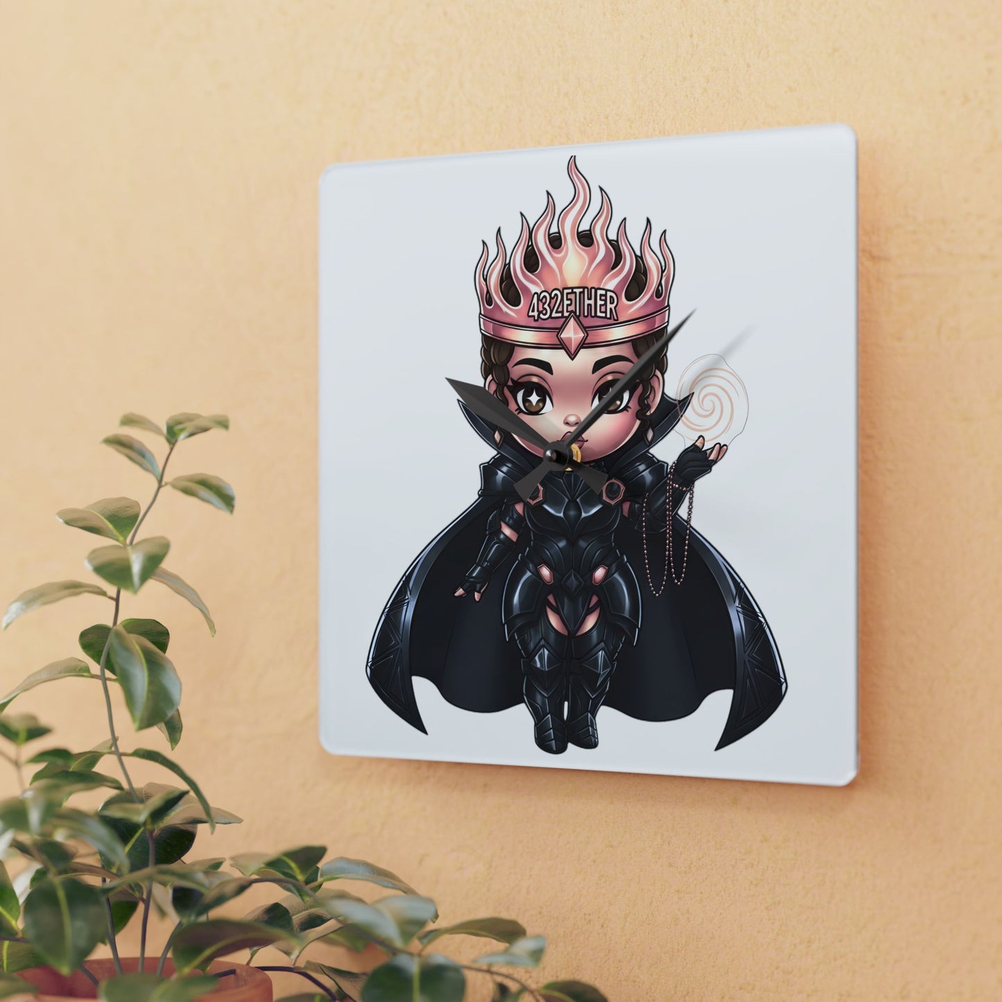 Blackfire Empress Wall Clock