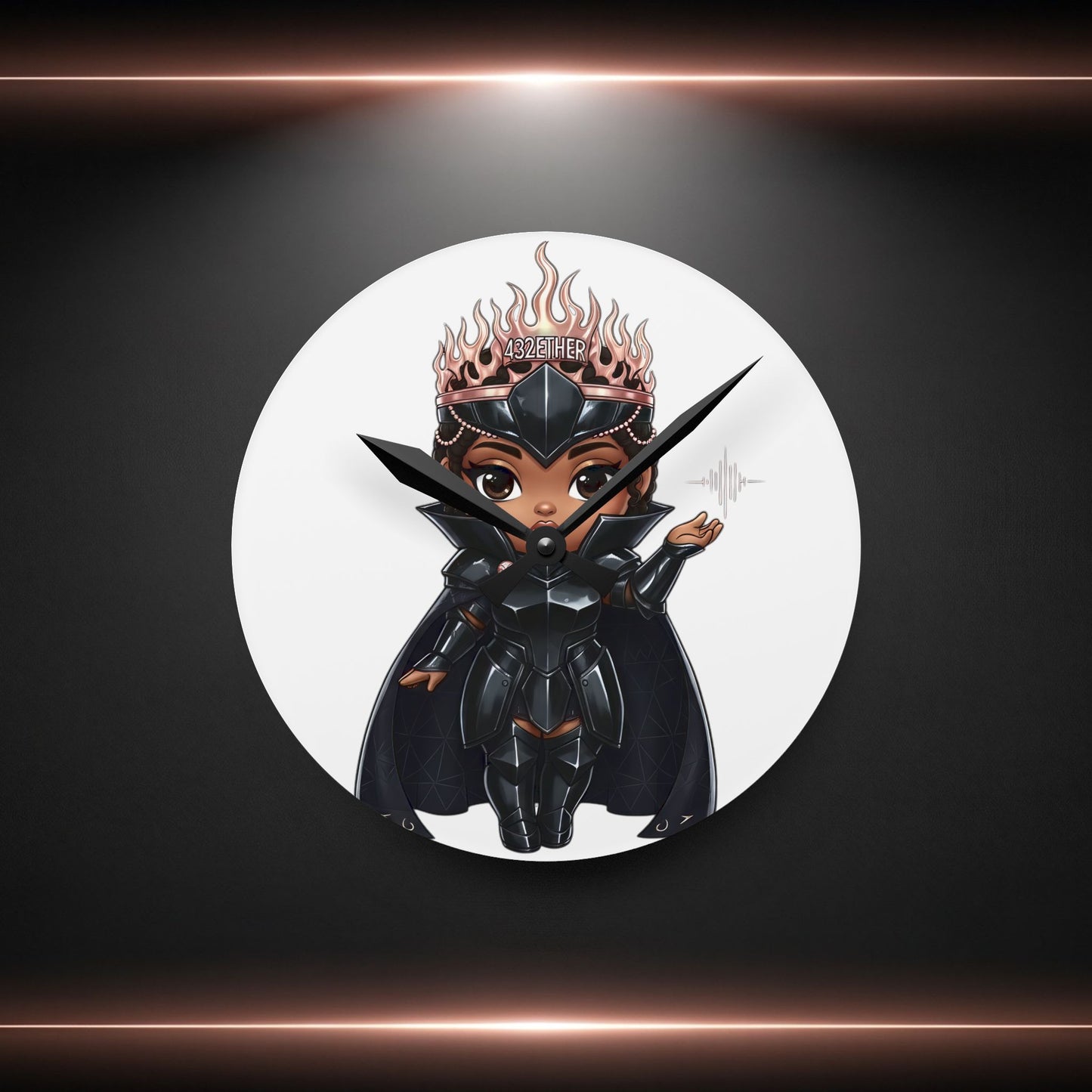 Etherian Monarch Wall Clock