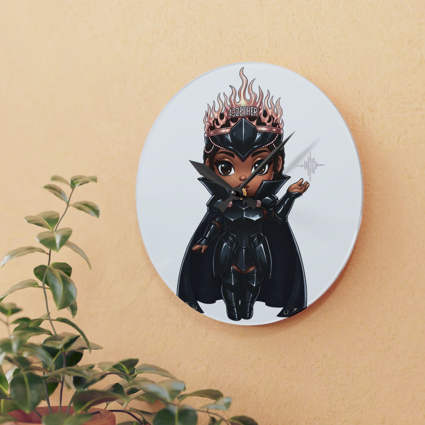 Etherian Monarch Wall Clock