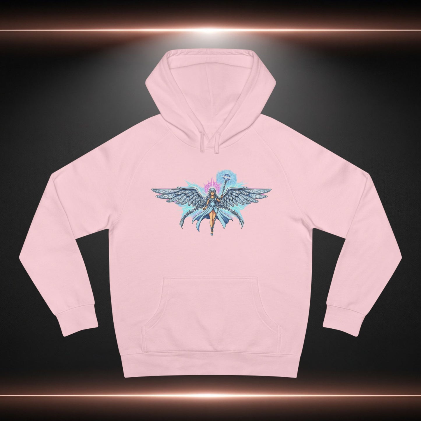 Winged Valkyrie Hoodie — Mythic Norse Warrior Graphic Sweatshirt