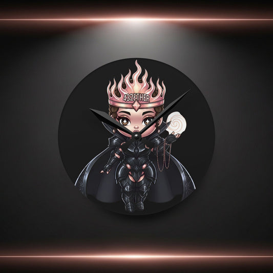 Blackfire Empress Wall Clock